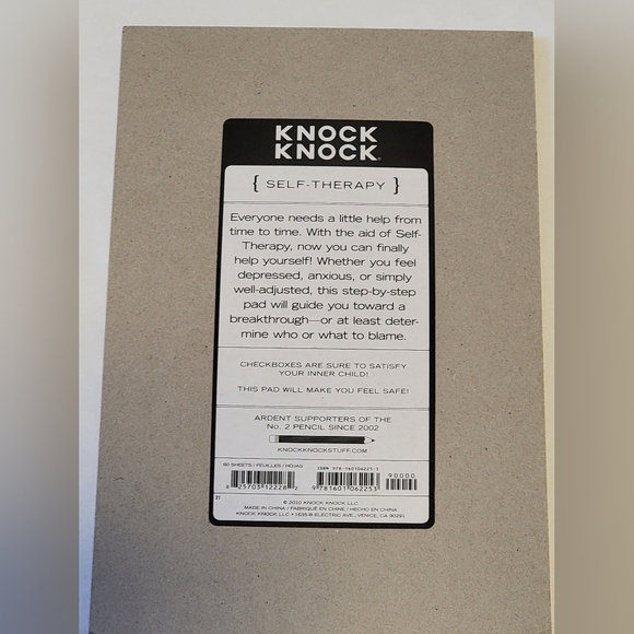 50 Sheet Self-Therapy Psychodrama Worksheet - Picture 2 of 2